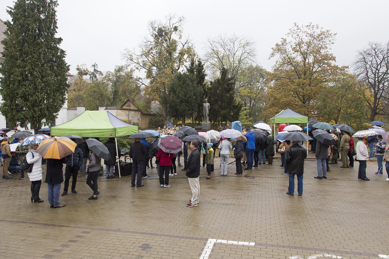 Oslavy výročí republiky 100 let Rosice 27. 10. 2018 (HO)